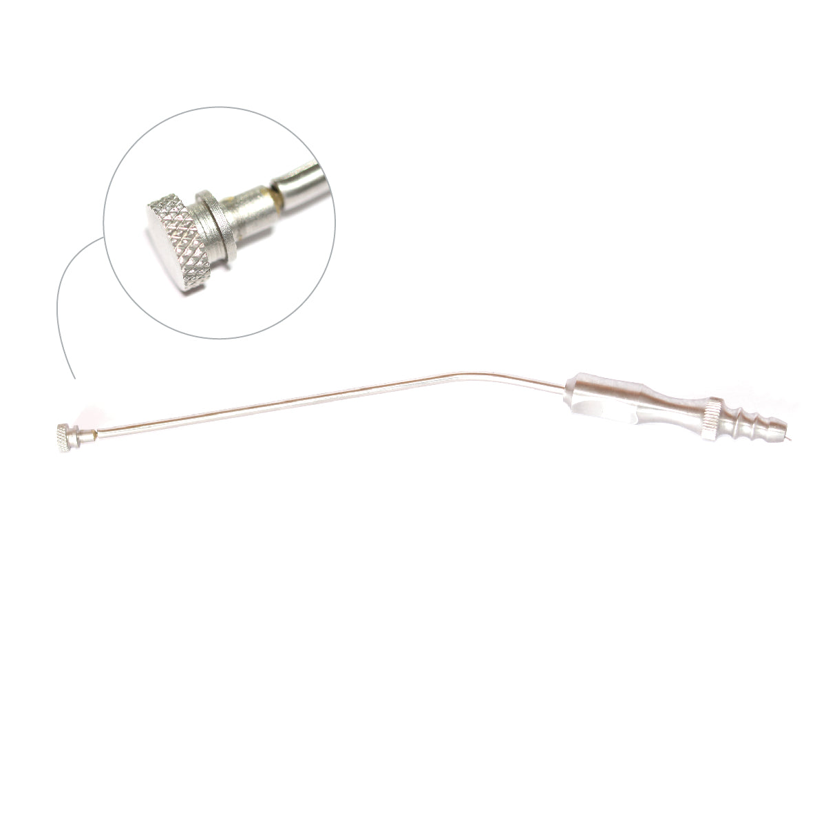 Canula de succión Frazier 15 cm , 3 mm para dentistas
