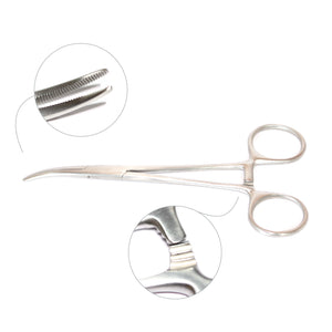 pinza kelly curva 13cm
