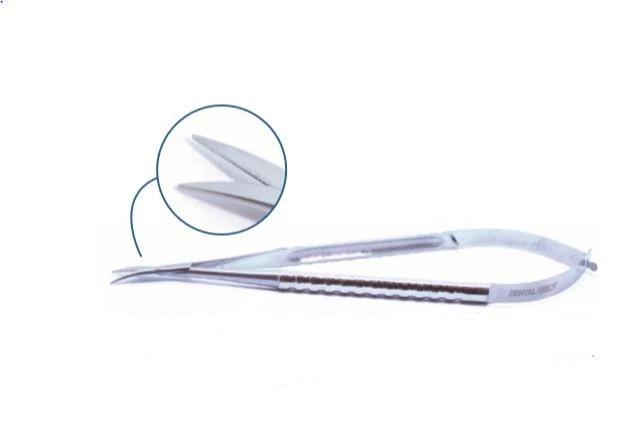 Tijera castroviejo curva 18.0 cm para dentistas