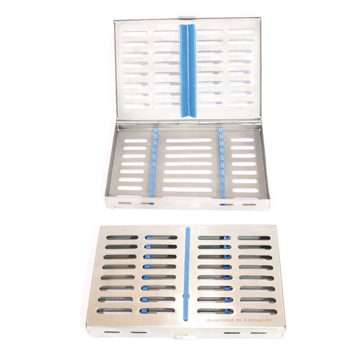 Zarges Box Vassoio Portacassette Per Sterilizzazione Autoclave Dentale - In Acciaio Chirurgico, Per 10 Strumenti Vassoio Sterilizzazione 10 Posti - Foto 3