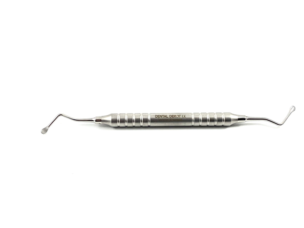 Cureta lucas aserrada 3mm