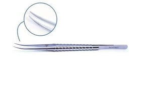 Micropinza atraumática curva